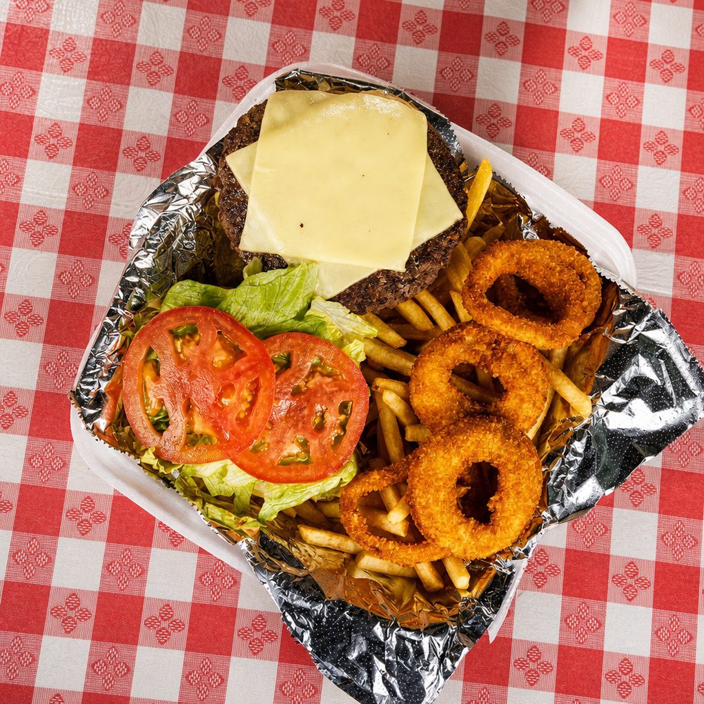 Cheeseburger Dinner.
