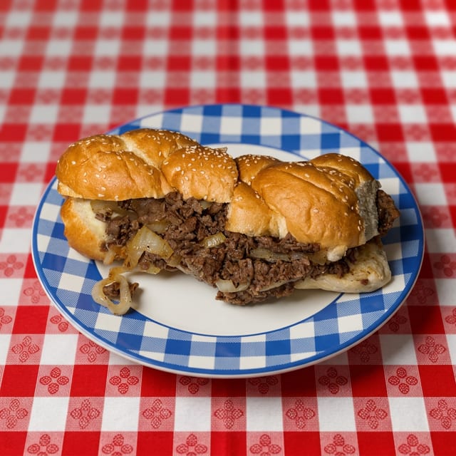 Steak, Cheese & Onions.