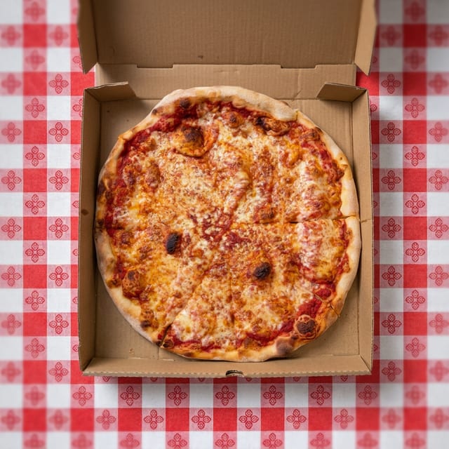 Large Cheese Pizza.