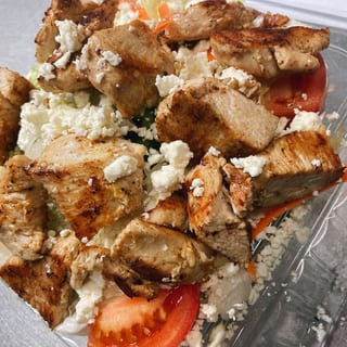 Chicken Kabob Salad